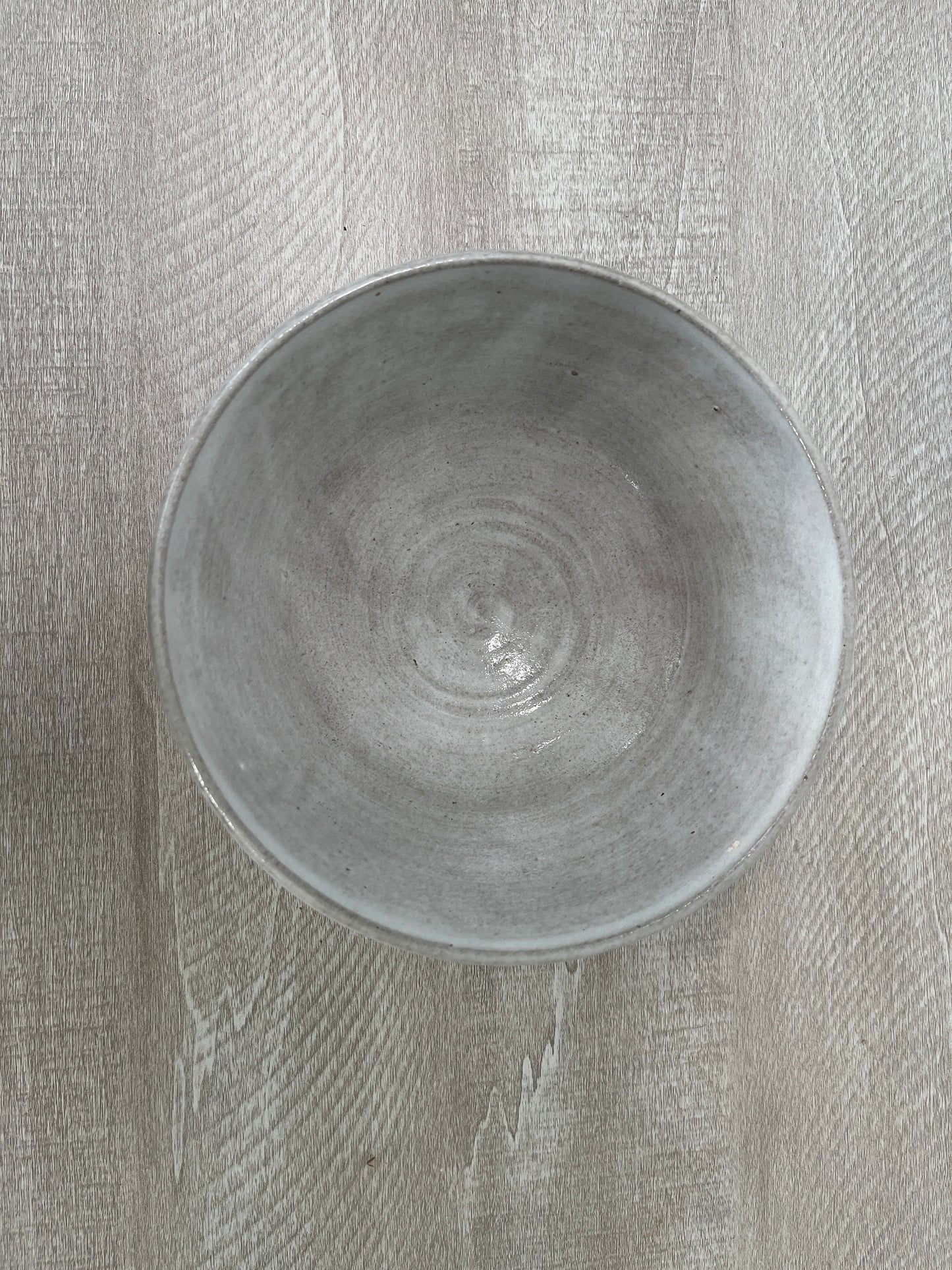 Sleek Gray Bowl